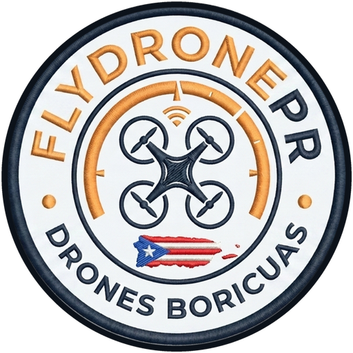 FlyDronePR Drones Boricuas patch